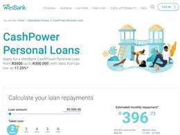Wesbank Personal loan