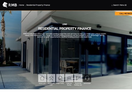 RMB Private Bank homepage