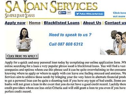 SA Loan Services Personal loan