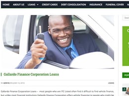 Gallardo Finance Corporation Car loan