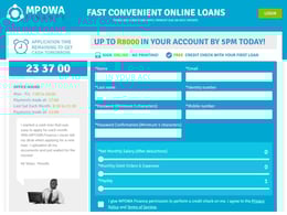Mpowa Finance Payday loan